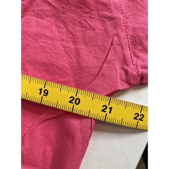 Pink Indian Cotton Embroidered Kurti Tunic‎ Size XXL Flowy Art To Wear Lagenlook - Picture 10 of 12